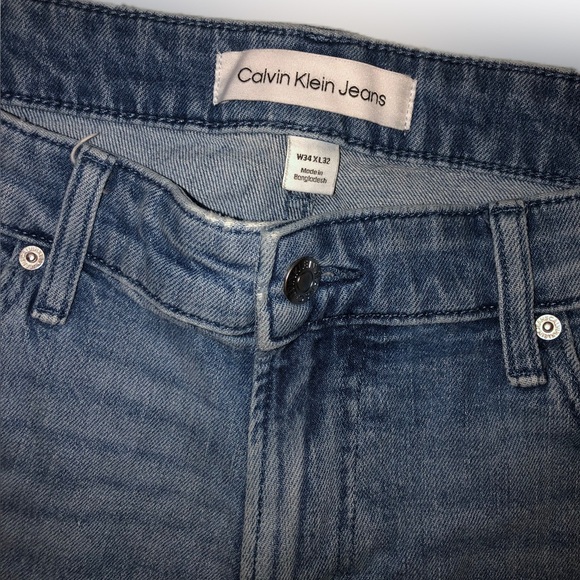 Calvin Klein Jeans Calvin Klein Blue Jeans 34x32 Slim Fit Mens